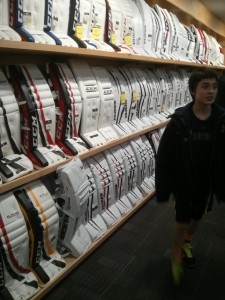 The Hockey Shop店内